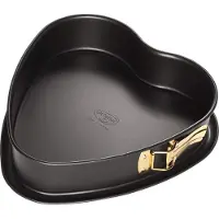 Dr. Oetker 2527 Moule Gâteau En Forme De Coeur Avec Charnière, Moule Gateau Coeur, Moule Coeur, Moule Coeur, Moule A Patisserie, Moule Charniere, Acier, 25 X 27 Cm
