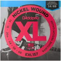 Daddario EXL157 Nickel Wound Baritone Guitar Strings