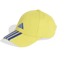 Adidas 3 Stripes New Logo Baseball Cap Jaune 58 cm