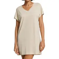 Hanro Chemise de nuit ' Laura ' beige / sable