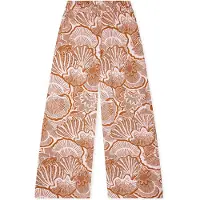 Schiesser Pantalon de pyjama ' Mix Relax ' orange / blanc