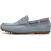 Floris van Bommel Mocassin 'De Drijver 02' bleu clair