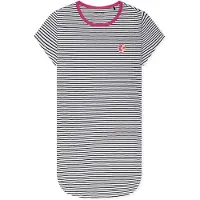 Schiesser Pyjama ' Nightwear ' rose / noir / blanc cassé