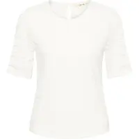 Cream Chemisier blanc