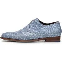 Floris van Bommel Chaussure à lacets 'DE STAPPER 06' bleu clair