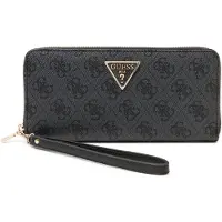 GUESS Porte-monnaies 'Laurel II' anthracite / noir