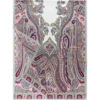 Roeckl Foulard 'REVERIE' mélange de couleurs / rose