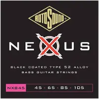 Rotosound NXB45 - Jeu de cordes basse Nexus Coated Type 52 - 45-105