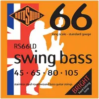Rotosound RS66LD Stainless Steel Bass Guitar Strings 45-105