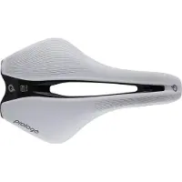 Prologo Selle Dimension R2 blanche/grise, unisexe, 153 mm, Nack