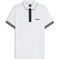 BOSS Toc Serve Cb 10276625 Green Short Sleeve Polo Blanc M Homme
