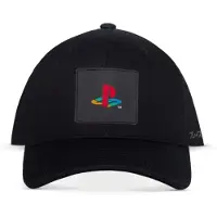 Difuzed Czarna czapka baseballowa z logo PlayStation - oficjalny produkt