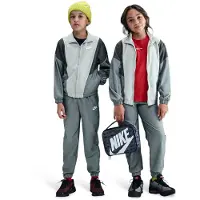 Nike Sportswear Tracksuit Gris 12-13 Years Enfants