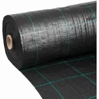Boni-Shop® Toile De Paillage 3 Mètres X 100 Mètres, Feutre De Paillage, Bâche De Paillage, Film De Paillage
