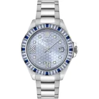 Philipp Plein Watches Montre à affichage analogique 'Lady Empire' azur / argent