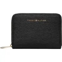 Tommy Hilfiger Modern Compact Woman Wallet Noir Femme