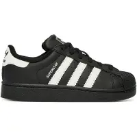 Adidas Originals Baskets 'SUPERSTAR II C' noir / blanc