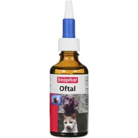 Beaphar Oftal Krople Do Pielęgnacji Oczu Dla Psów i Kotów 50 ml
