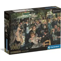 Clementoni - Coffret compact 1000 pièces - Renoir : La balle au moulin