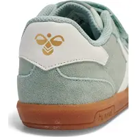 Hummel Victory Suede Ii Trainers Vert EU 28 Enfants