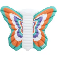 Bestway Matelas Gonflable Bestway Papillon Turquoise 193 Cm