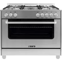 Saro Cuisinière À Gaz Sur Four Électrique