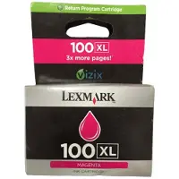 Lexmark 100XL (14N1070E) - Magenta - Cartouche d'encre - Grande capacité