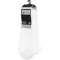 Urban Classics Chaussettes 'No Show' blanc
