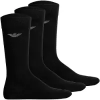 Emporio Armani Chaussettes gris / noir