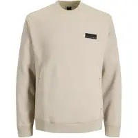 Jack & Jones Sweat-shirt 'JCOFUSION' beige