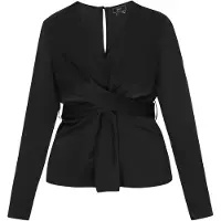 Faina Chemisier noir