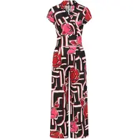 HotSquash Combinaison framboise / rose pastel / rouge sang / noir
