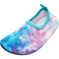 Playshoes Claquettes / Tongs bleu / turquoise / rose / blanc