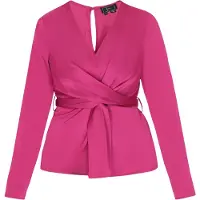 Faina Chemisier fuchsia