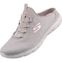 SKECHERS Summits Simply Sweet Damen Sabot Hellgrau