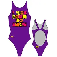 Turbo Born To Swim Pro Resist Swimsuit Violet L Femme