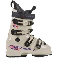 Fischer Rc4 60 Gw Junior Alpine Ski Boots Beige 26.5 Enfants