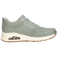 SKECHERS Slip-Ins: Uno Banksia Sneakers Laag - Groen - Maat 41