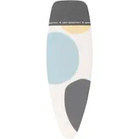 Brabantia Housse de coton D Spring Bubbles Housse de table à repasser avec zone de stationnement résistante à la chaleur