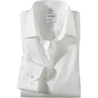 Olymp Chemise Level Five Coupe Cintrée Blanc Cassé