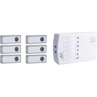 M-E Modern-Electronics modern-electronics FRS-106.1 Sonnette sans fil Système d'appel sans fil (FRS-106.1)