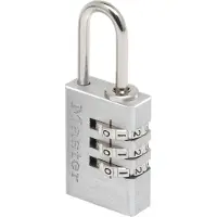 Masterlock Cadenas à combinaison aluminium 20 mm
