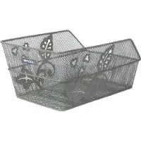 Basil Corbeille de porte-bagages CENTO Flower vert olive
