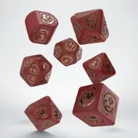 Q-workshop RDRA4C - Jeu de dés Dragons Modern : Rubis
