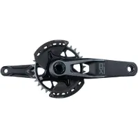 Sram X0 Eagle Spindle Q174 Cl55 Dub Crankset With Power Meter Noir,Argenté 165 mm / 32t