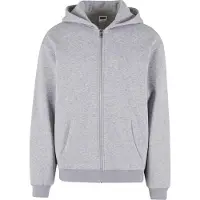 Urban Classics Tb7284 Full Zip Sweatshirt Gris 3XL Homme