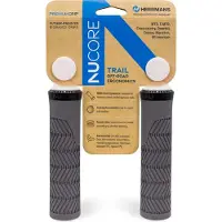 Herrmans Nucore Trail Wave Grips Gris 130 mm