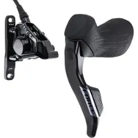 Sram Hydraulic Flat Mount Force E-tap Axs E1 950 Mm Left Brake Lever With Electronic Shifter Argenté