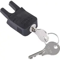 New Looxs Antivol Secureit pour l'adaptateur système Snapit, noir, en vrac