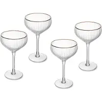 MIKASA Flûte à Champagne Sorrento 350ml 4 Unités